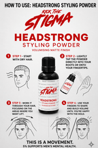 Headstrong Styling Powder - Kick The Stigma