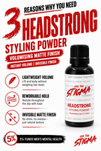 Headstrong Styling Powder - Kick The Stigma