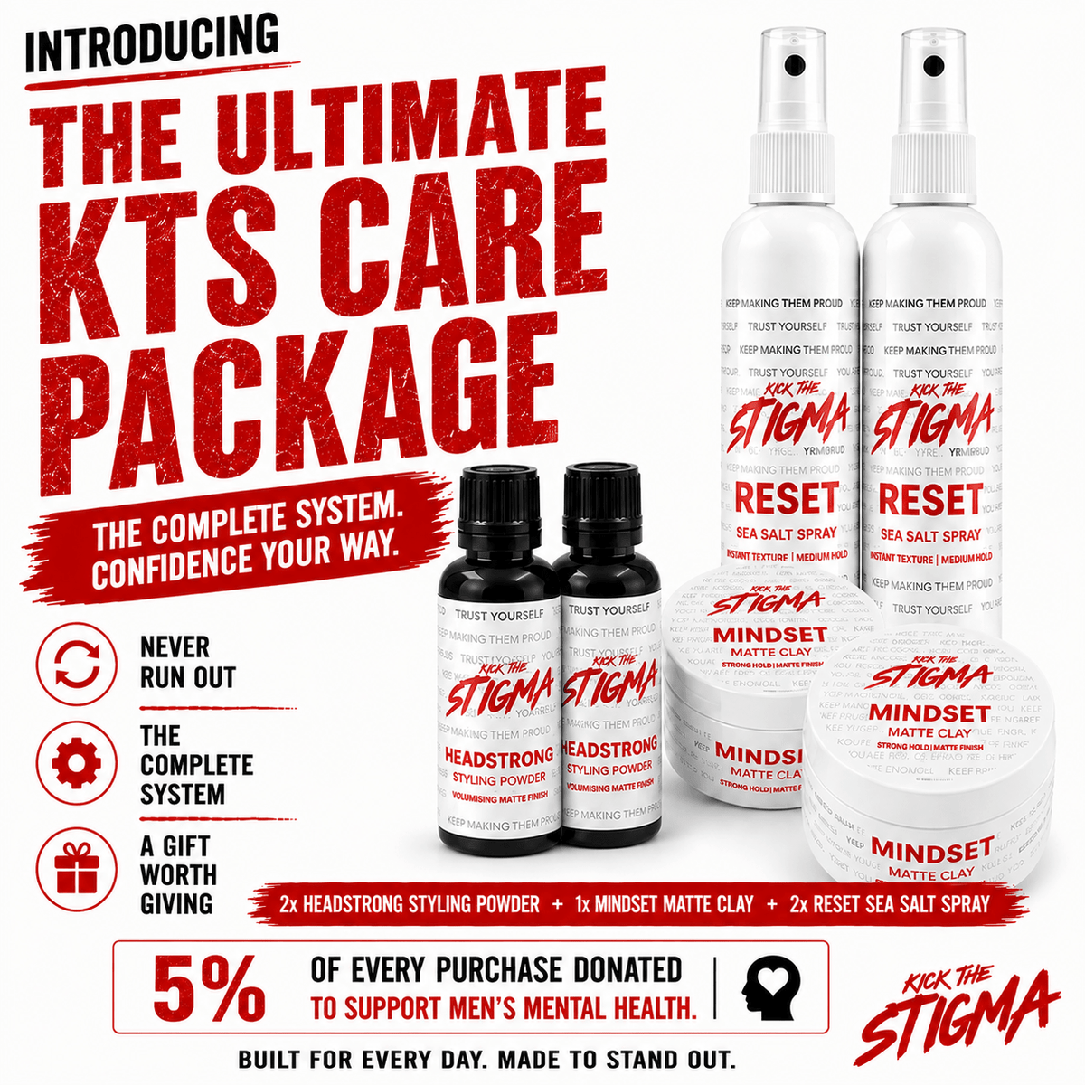 The Ultimate KTS Care Package - Kick The Stigma